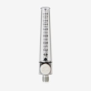 0-8 liters per minute international flow meter with white knob
