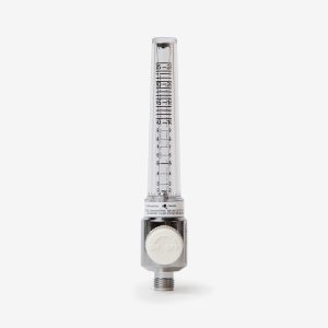 2-26 liters per minute flow meter with white knob on white background